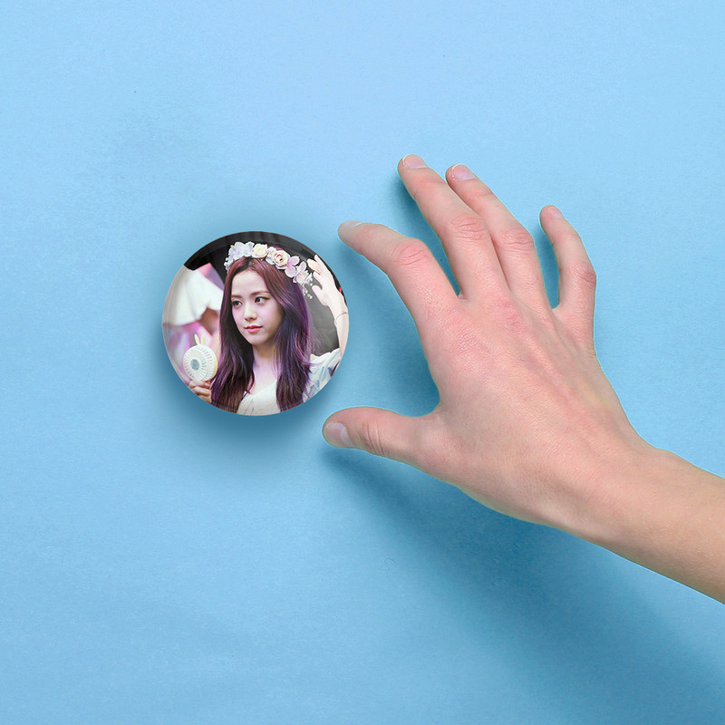 آینه جیبی خندالو مدل جیسو گروه بلک پینک Black Pink  کد 3097