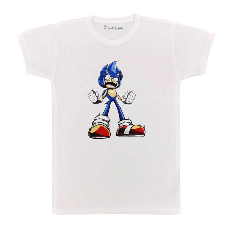 تی شرت بچگانه پرمانه طرح سونیک کد pmt.1565