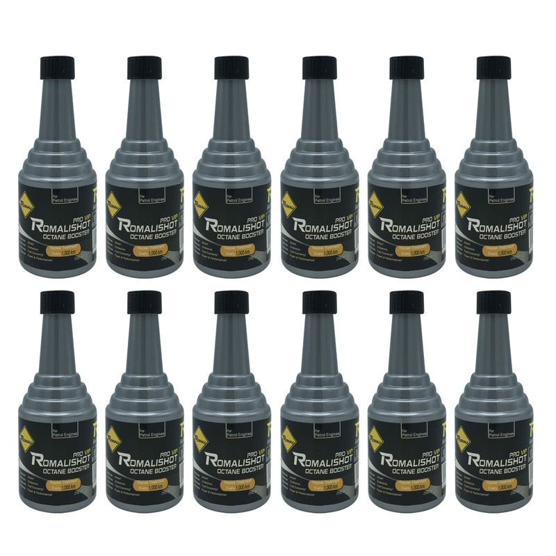مکمل سوخت خودرو رومالی مدل Pro VIP حجم 250 میلی لیتر بسته 12عددی