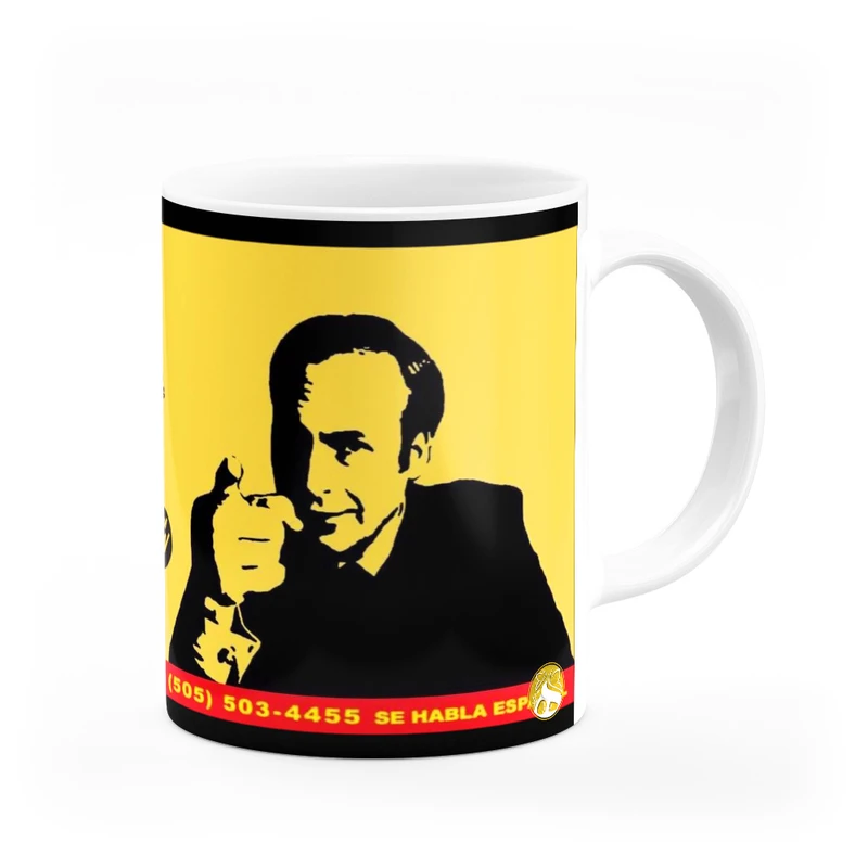 ماگ هومرو طرح بهتره با ساول تماس بگیری Better Call Saul مدل MG6364