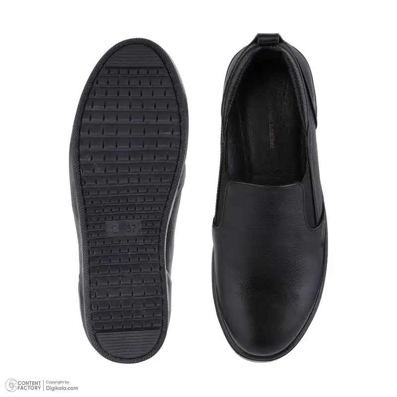 کفش روزمره زنانه چرم مشهد مدل J2658-001