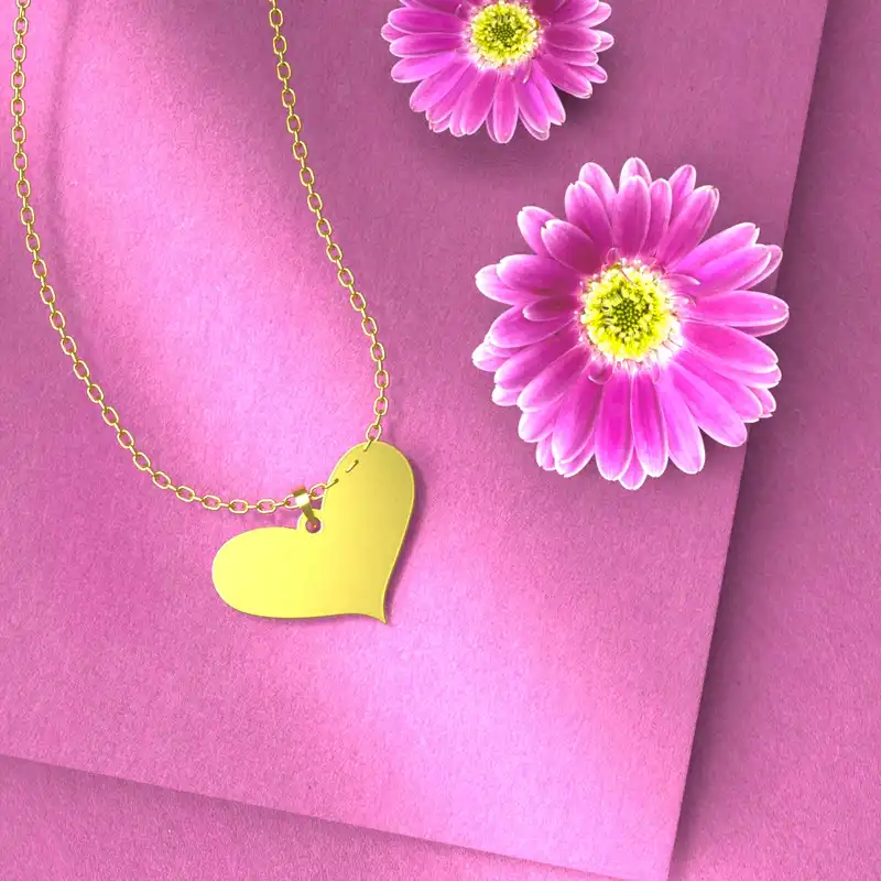 گردنبند طلا 18 عیار زنانه مدوپد مدل کاکتوس کد CA10795