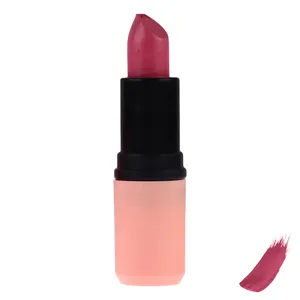 رژ لب جامد مات برانوس مدل Long Lasting رنگ سرخابی شماره 612