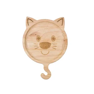 ظرف غذای کودک مدل گربه دم دار