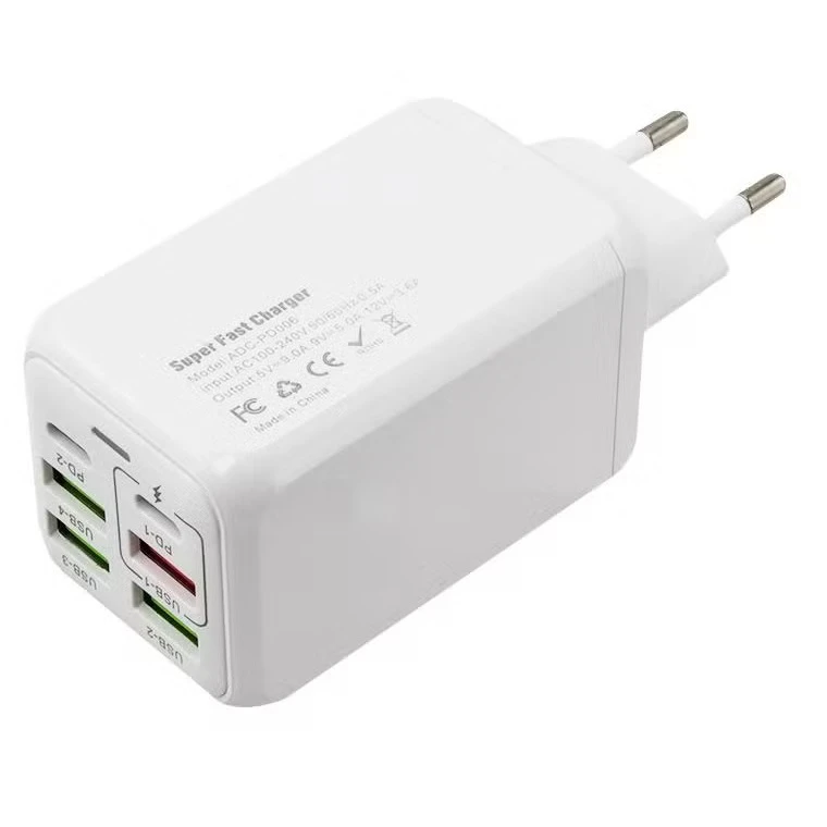 عکس شماره 2 : شارژر دیواری 150 وات مدل adc-pd006 به همراه 4 عدد کابل