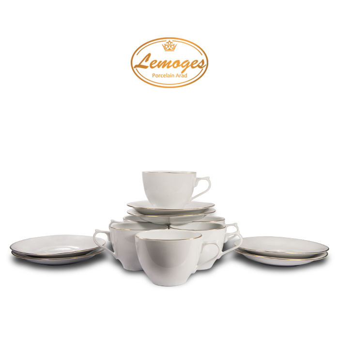 سرویس چای خوری 12 پارچه لمونژ مدل 139