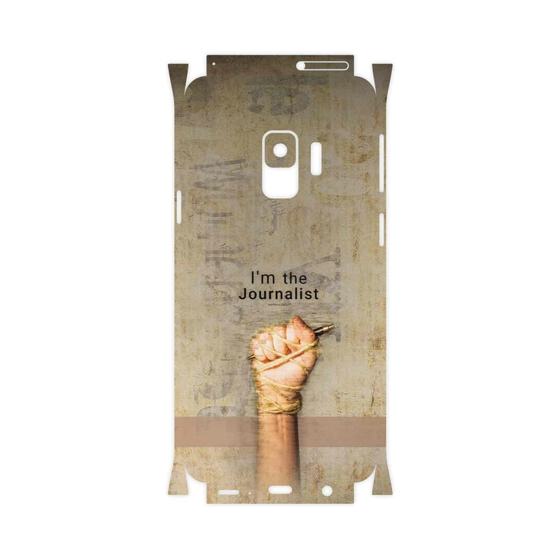 برچسب پوششی ماهوت مدل Journalist-FullSkin مناسب برای گوشی موبایل سامسونگ Galaxy S9