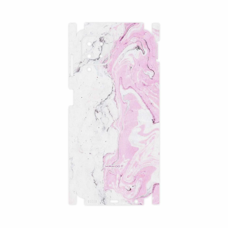 برچسب پوششی ماهوت مدل Blanco-Pink-Marble-FullSkin مناسب برای گوشی موبایل سامسونگ Galaxy A22 4G