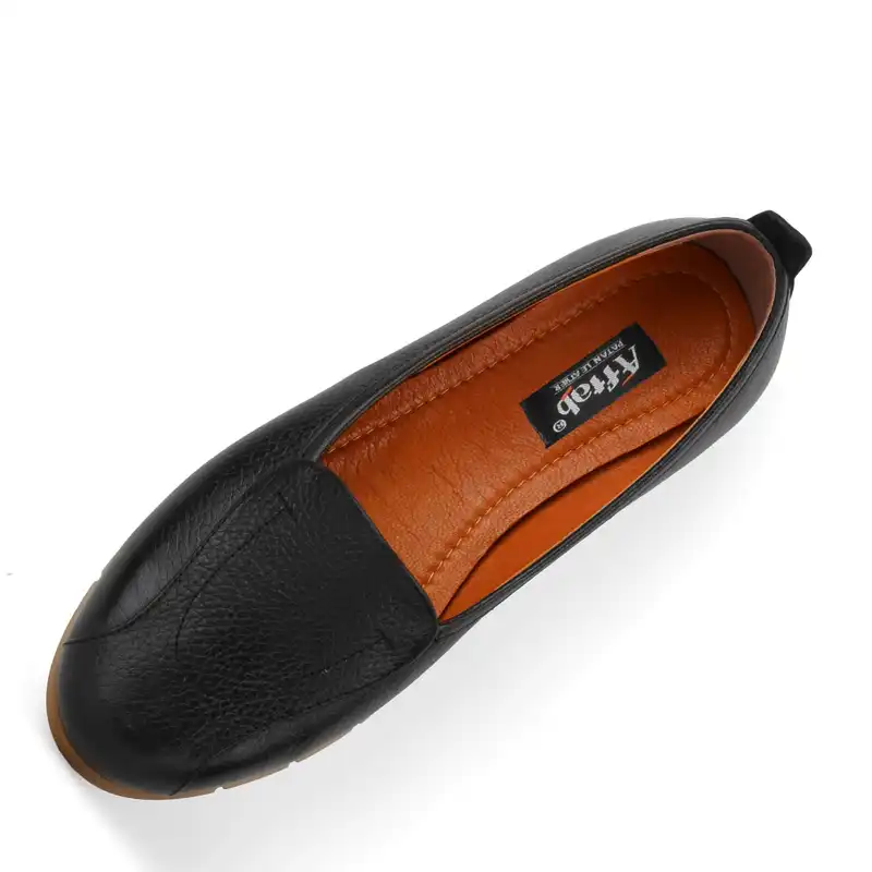 کفش روزمره زنانه پاتن چرم آفتاب مدل G2