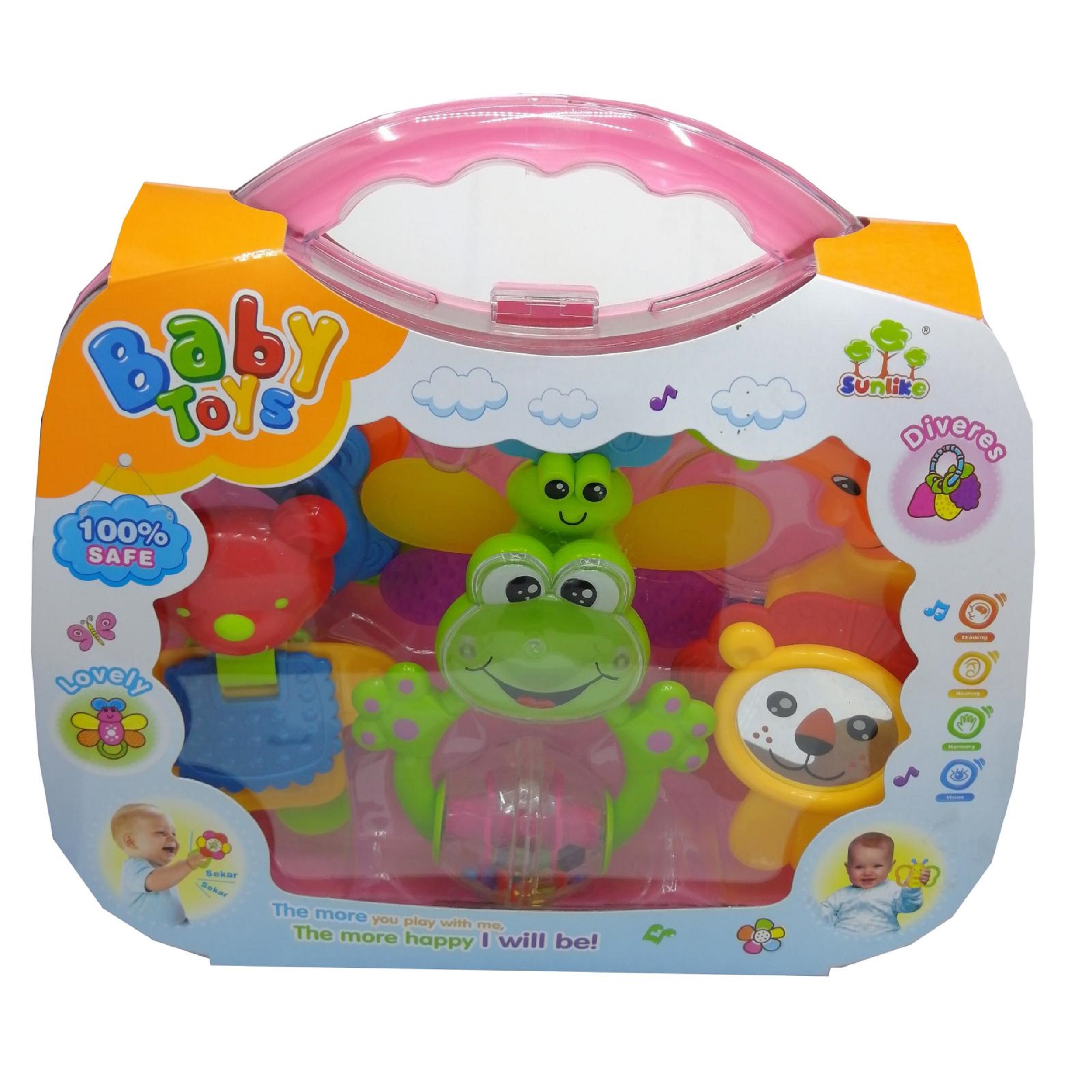 ست جغجغه مدل BABY TOYS کد E963