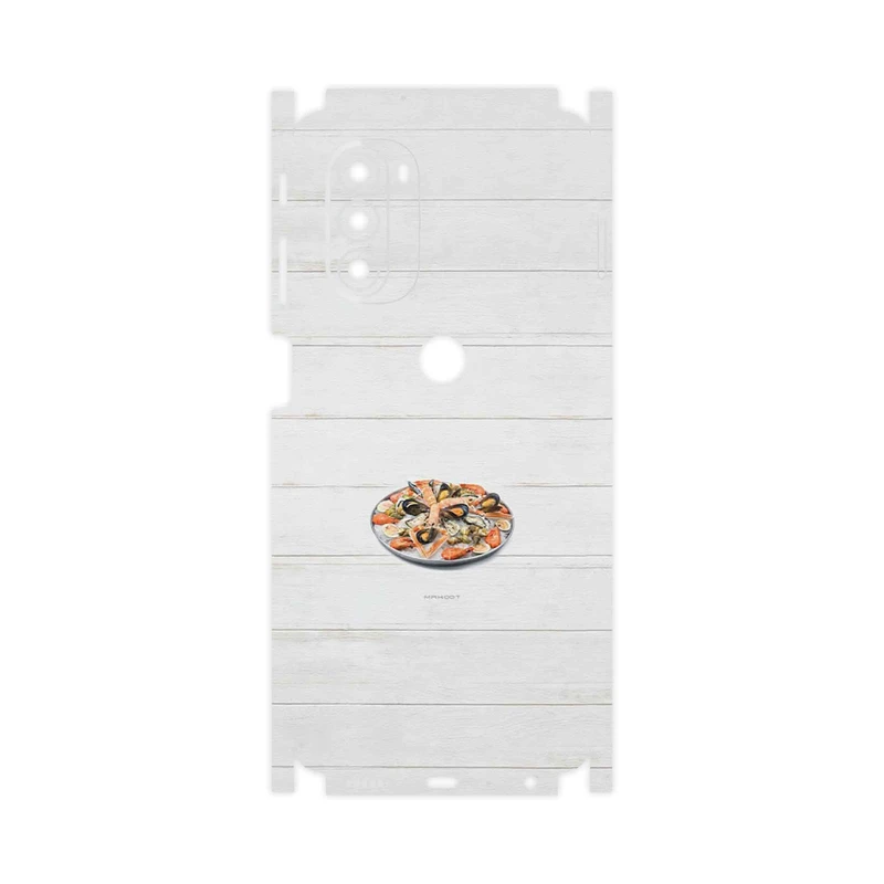 برچسب پوششی ماهوت مدل Seafood-FullSkin مناسب برای گوشی موبایل موتورولا Moto G51 5G