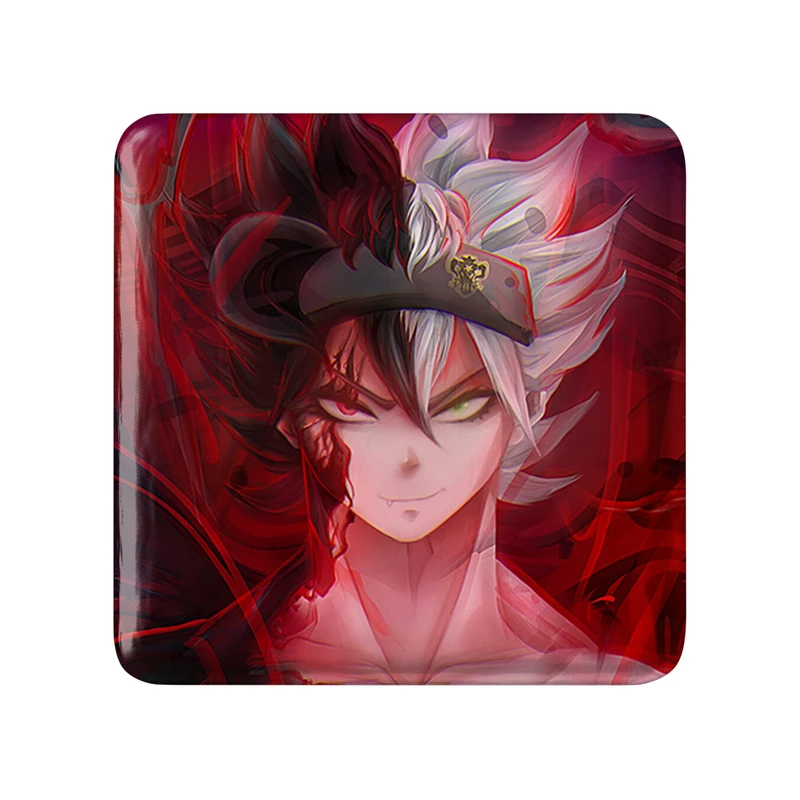 مگنت خندالو طرح آستا انیمه بلک کلاور Black Clover کد 11744