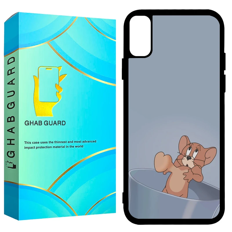  کاور قاب گارد طرح جری مدل GCHPX مناسب برای گوشی موبایل اپل iPhone X / XS