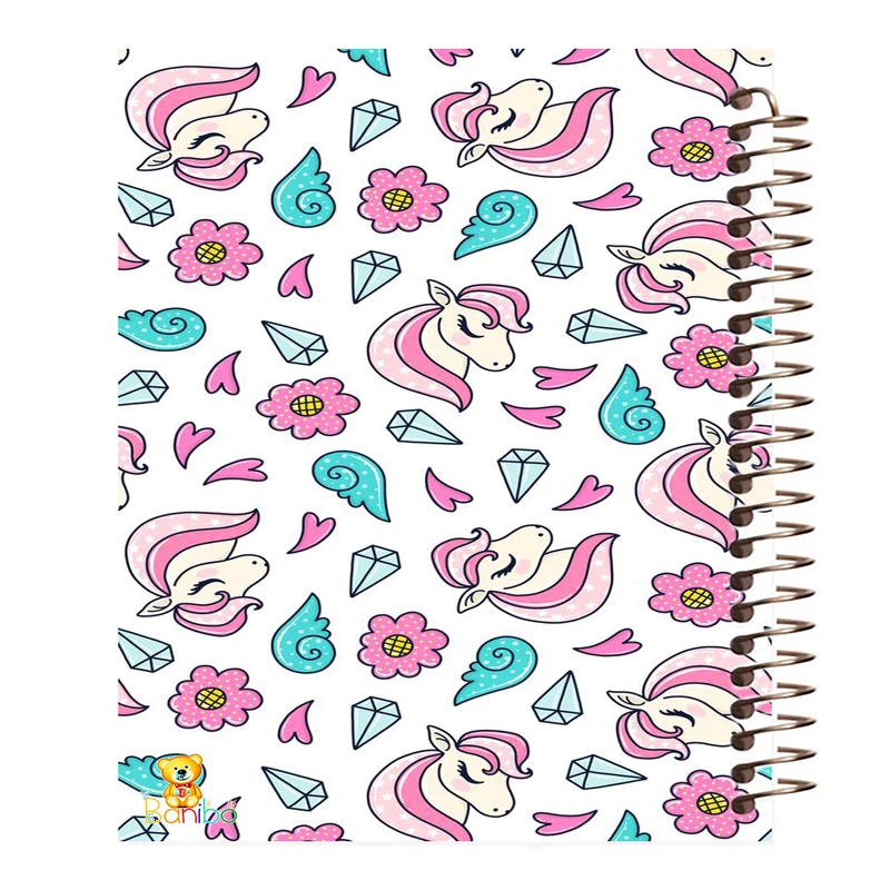 دفتر مشق 100 برگ بانیبو طرح  یونیکورن کد  971