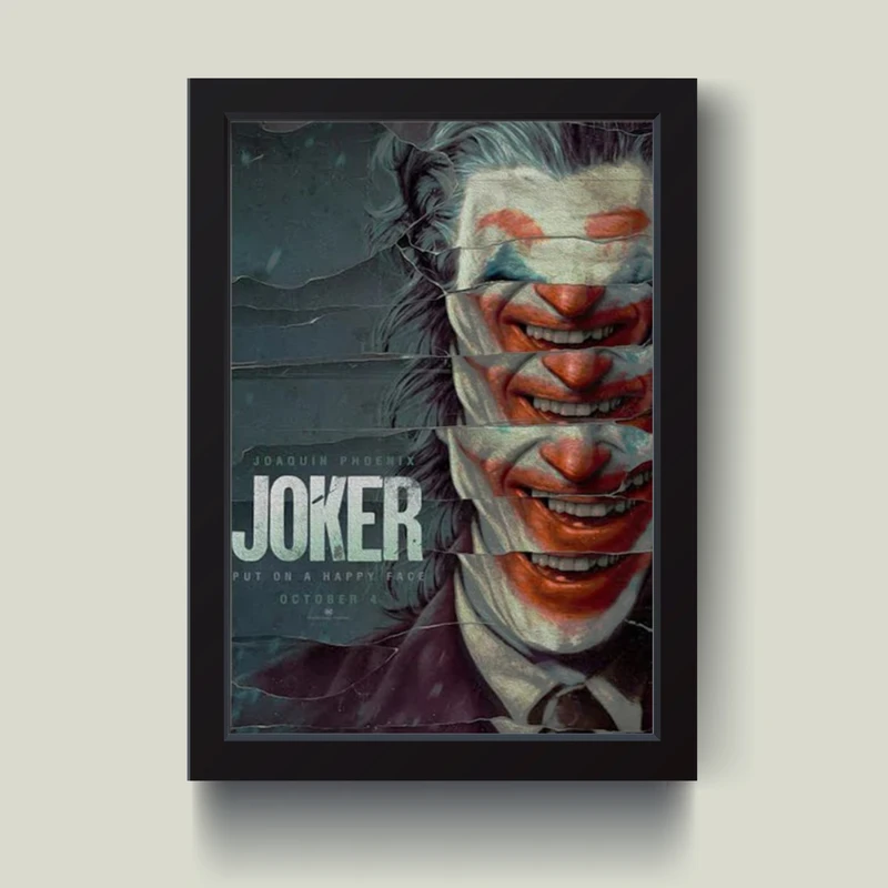 تابلو مدل دکوراتیو جوکر Joker کدG10-11