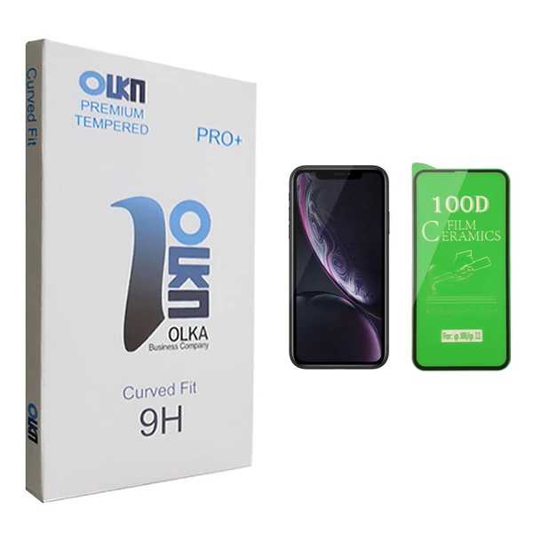 محافظ صفحه نمایش سرامیکی الکا مدل +PRO مناسب برای گوشی موبایل اپل iPhone XR