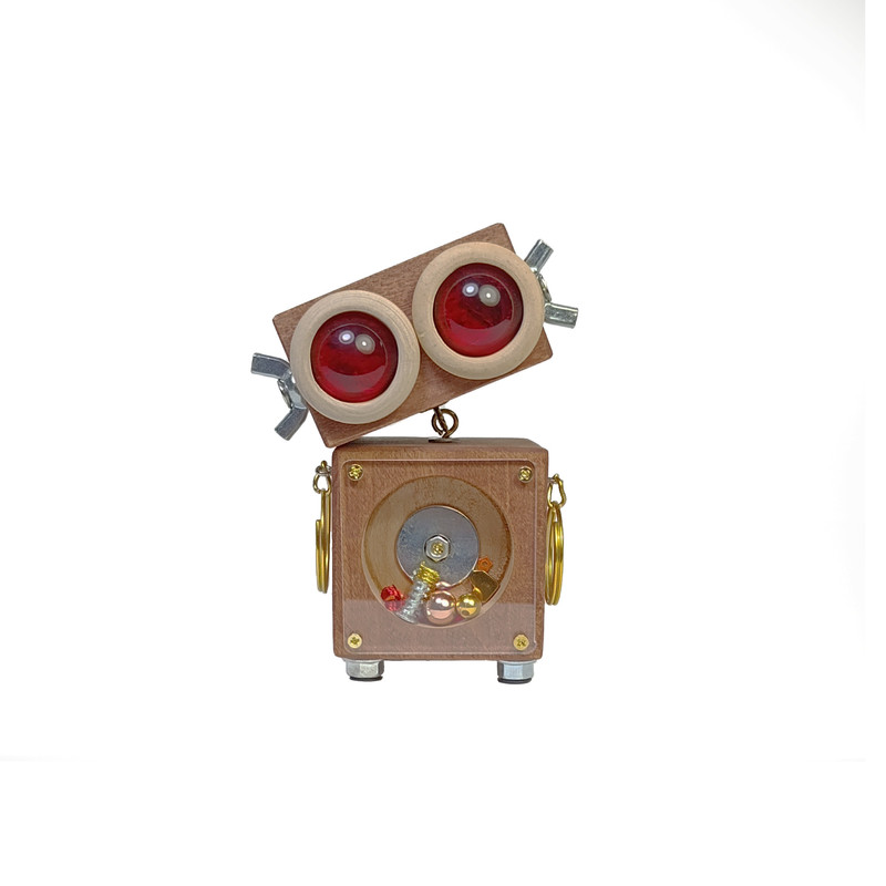 مجسمه چوبی مدل آدمک کد 34