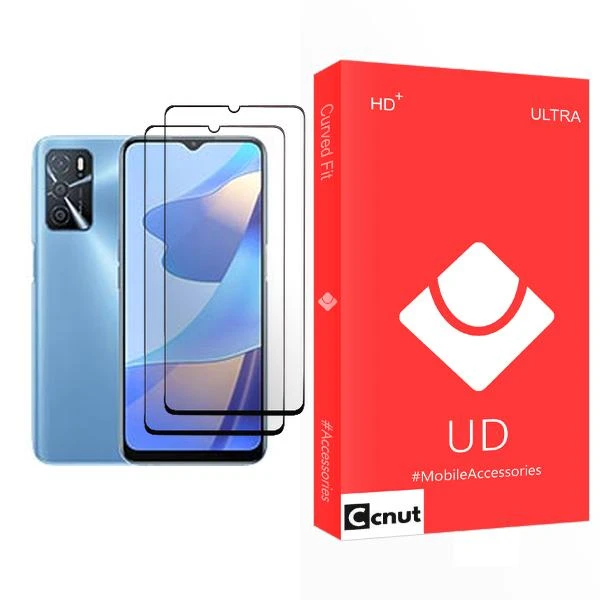 محافظ صفحه نمایش کوکونات مدل UD Ultra MIX002 مناسب برای گوشی موبایل اوپو A16 بسته دو عددی