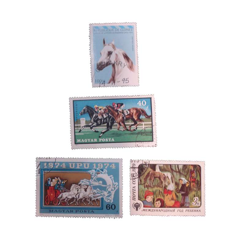 تمبر یادگاری مدل ملل کد DS1581 مجموعه 4 عددی