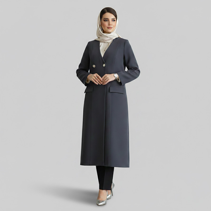 مانتو زنانه السانا مدل نعیمه کد 2460