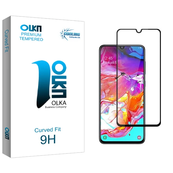 محافظ صفحه نمایش کولینگ مدل Olka glass مناسب برای گوشی موبایل سامسونگ Galaxy A70