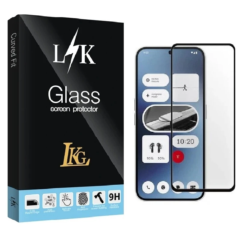 محافظ صفحه نمایش ال کا جی مدل LKK full مناسب برای گوشی موبایل ناتینگ phone 3a / 3a pro