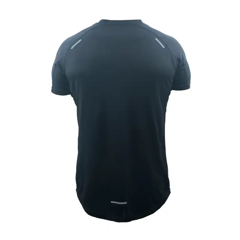 تی شرت ورزشی مردانه مدل بیسیک رنگ مشکی