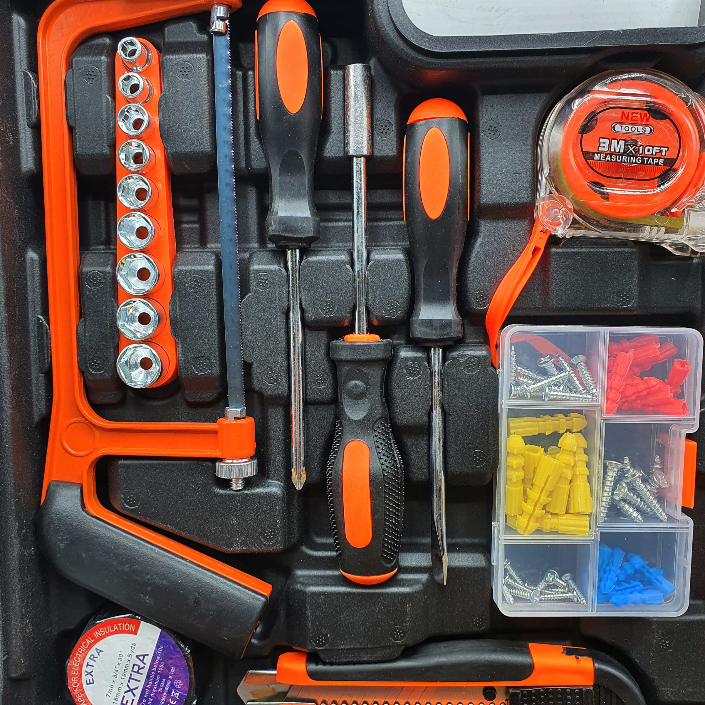 مجموعه 95 عددی دریل پیچ گوشتی شارژی دی ال تی سی کد Li-ion