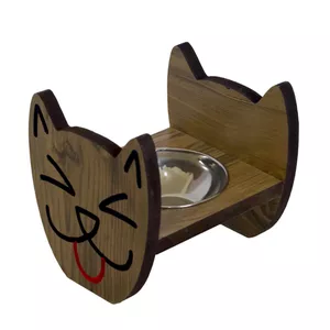 ظرف غذای گربه مدل تکی کد 03