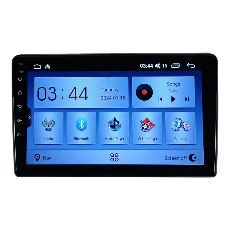 پخش کننده تصویری خودرو مدل اندروید Golden24 مناسب برای ریو