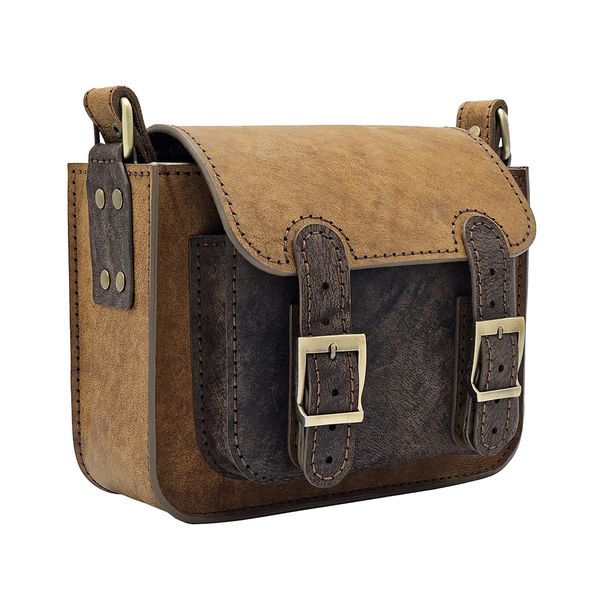 کیف رودوشی چرمی مدل اقاقیا