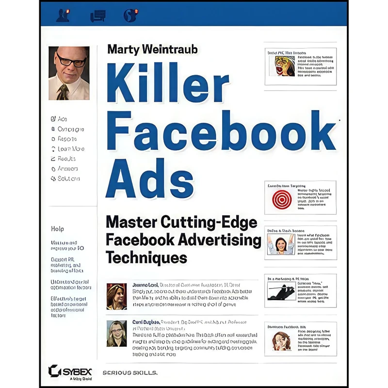 کتاب Killer Facebook Ads اثر Marty Weintraub انتشارات Sybex