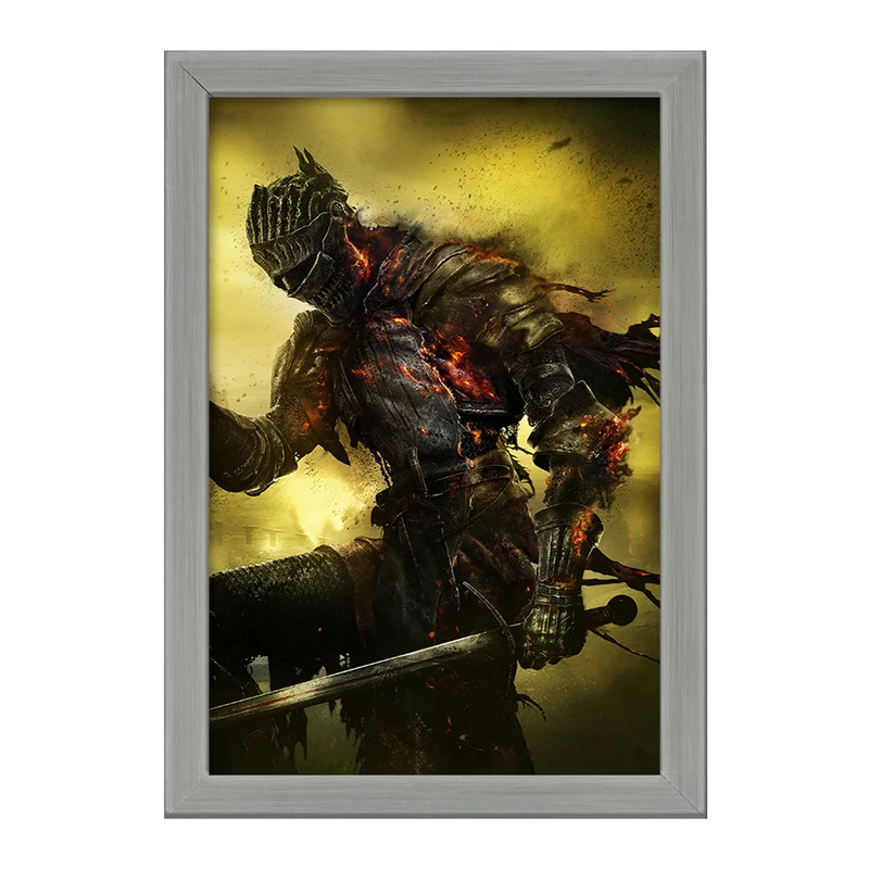 تابلو خندالو طرح کاور رسمی دارک سولز کد 30675