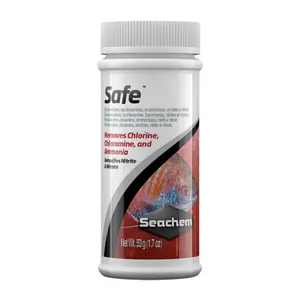 محلول آماده ساز آب آکواریوم سیچم مدل Safe حجم 50 میلی لیتر