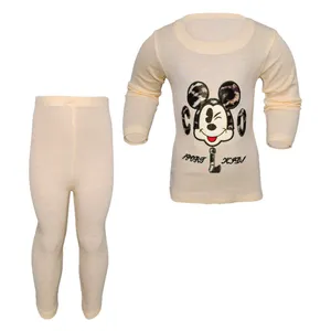 ست تی شرت و شلوار دخترانه مدل مینی موس کد 104