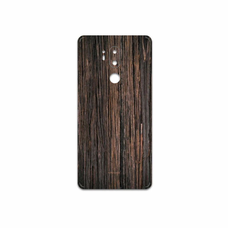 برچسب پوششی ماهوت مدل Burned-Wood مناسب برای گوشی موبایل ال جی G7 PLUS THINQ