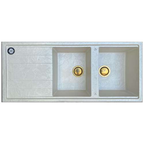 سینک ظرفشویی گرانیتی کمتال مدل ساوای توکار