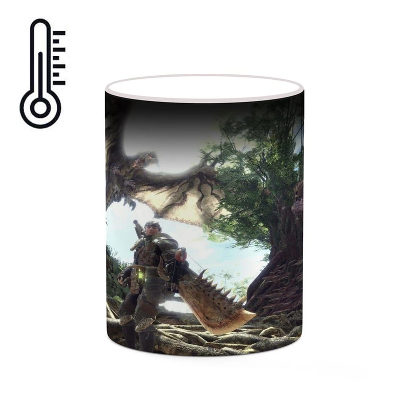 ماگ حرارتی کاکتی مدل بازی Monster Hunter World کد mgh29623