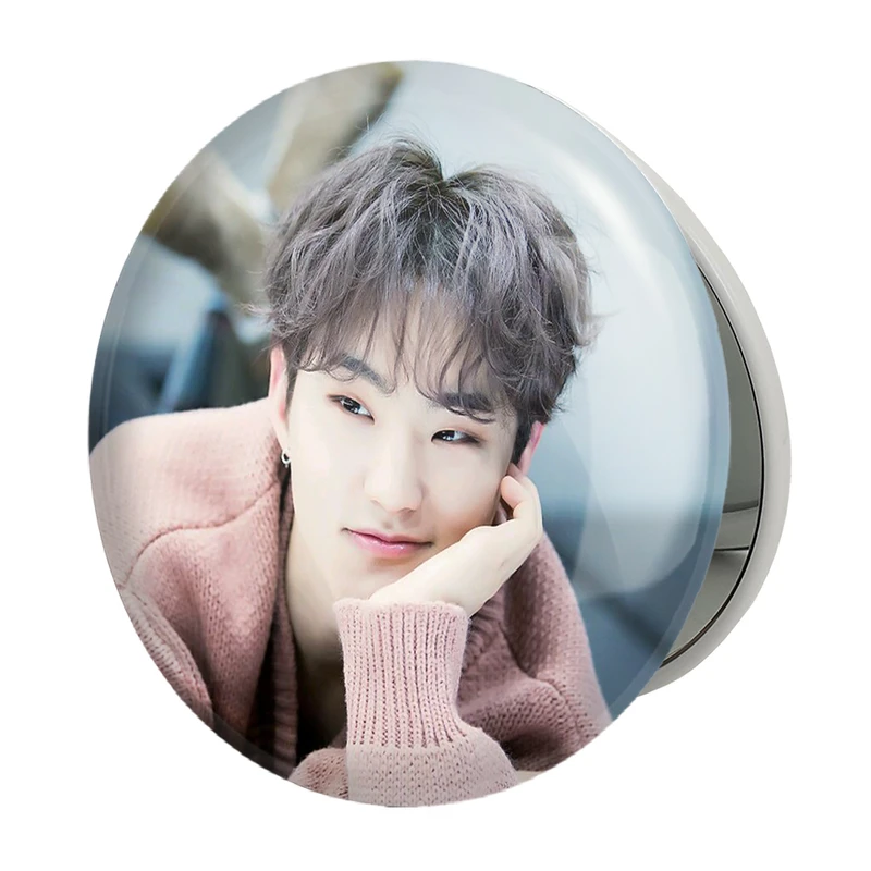 آینه جیبی خندالو طرح هوشی گروه سونتین Seventeen مدل تاشو کد 21525 