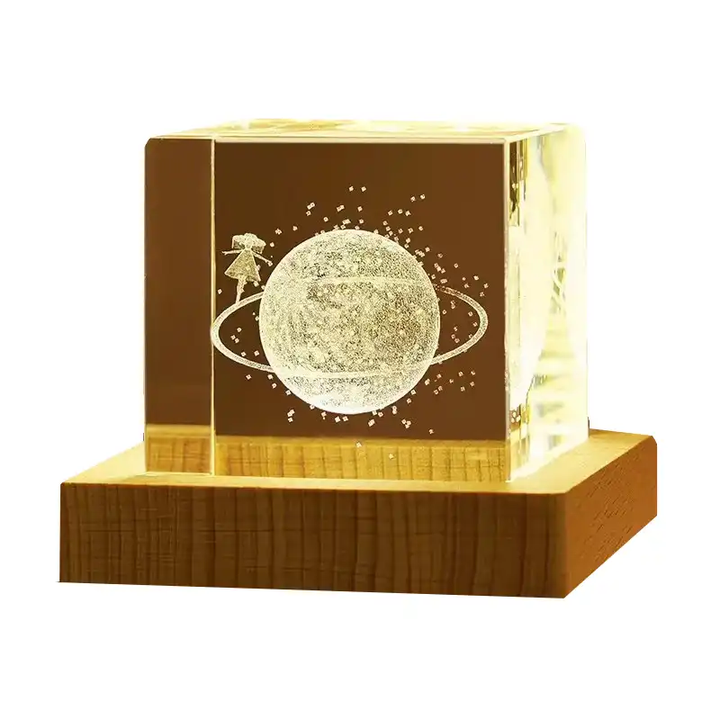 چراغ خواب طرح گوی کریستال مدل ماه دخت کد JIMI110