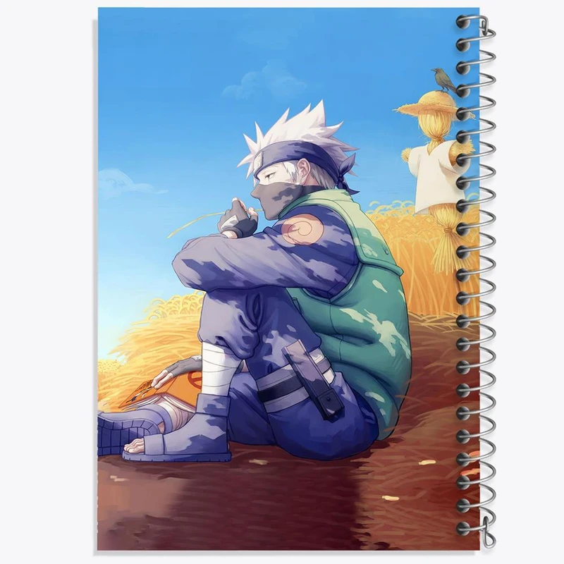 دفتر لیست خرید 50 برگ خندالو طرح کاکاشی سنسه انیمه ناروتو Naruto کد 11228