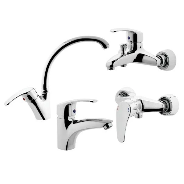 ست شیرآلات البرزروز مدل مروارید