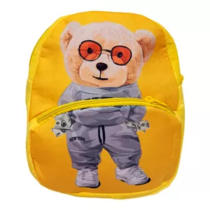 کوله پشتی بچگانه مدل خرس تدی و لباس ورزشی کد 03