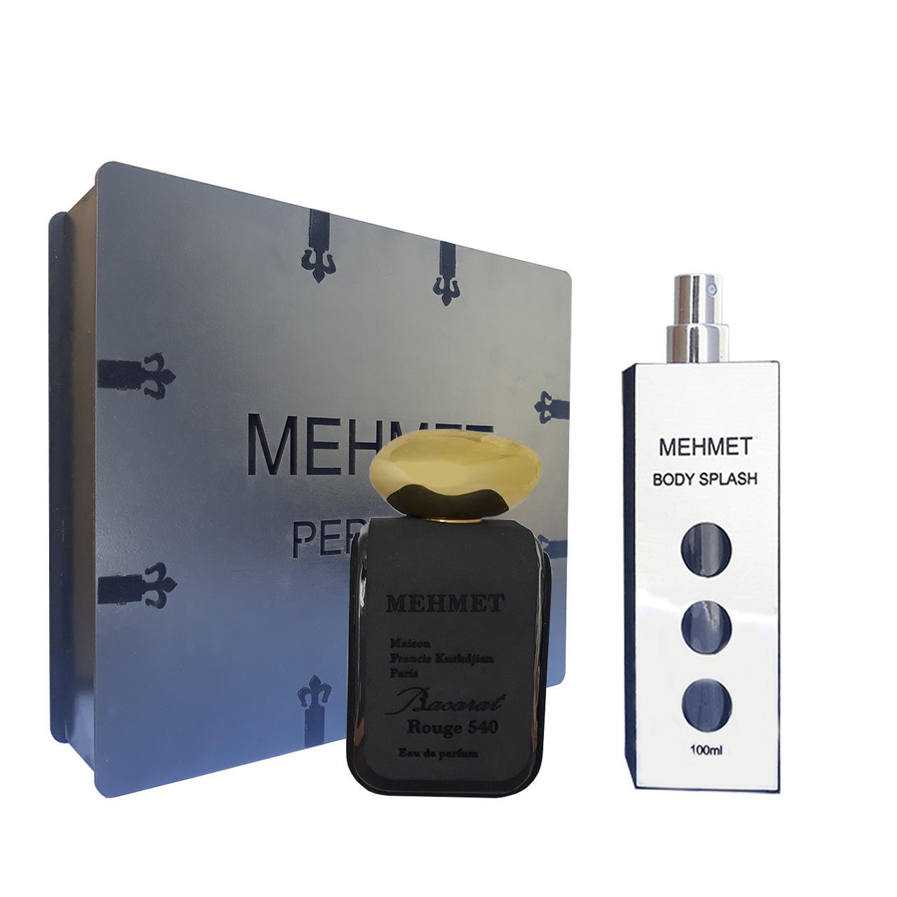 ست ادو پرفیوم زنانه مهمت مدل باکارات رژ 540 حجم 100 میلی لیتر