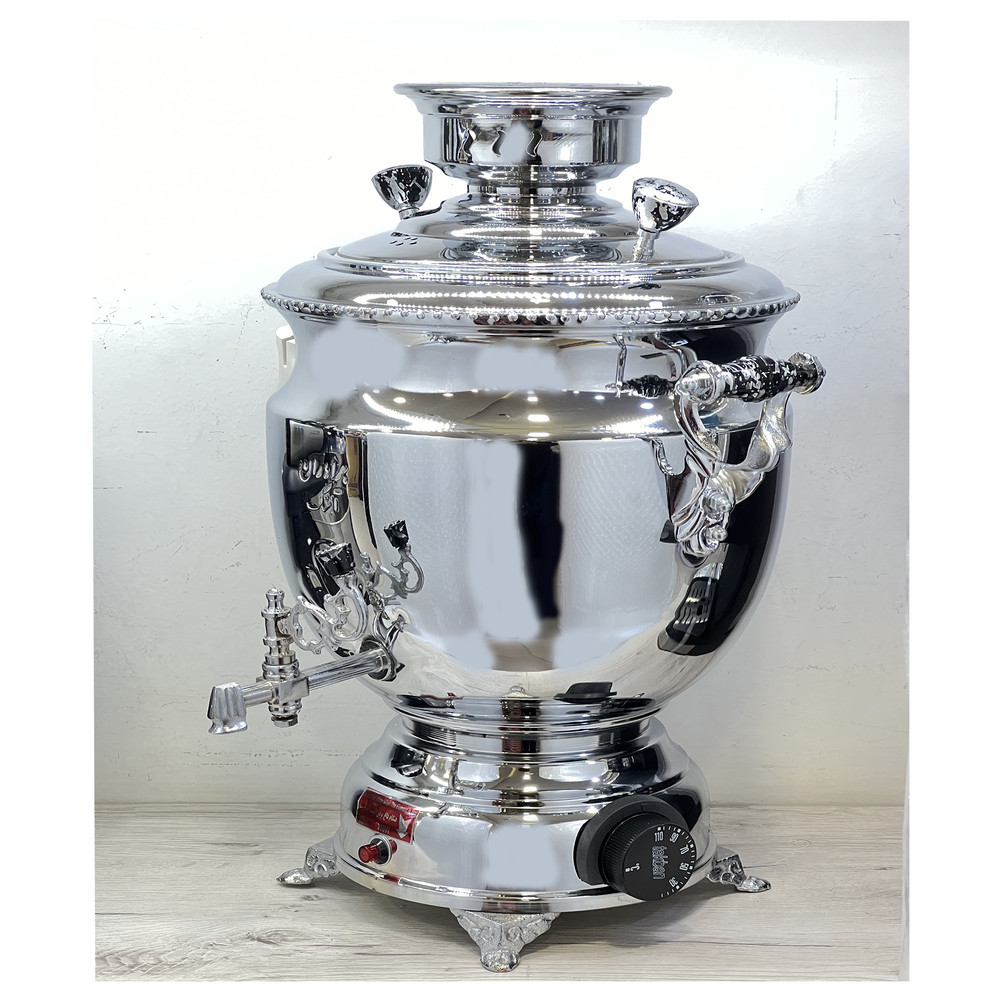 سماور برقی برادران مدل آنتیک  گنجایش 8 لیتر