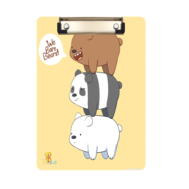 تخته شاسی بانیبو طرح خرس کد 2707  سایز a4