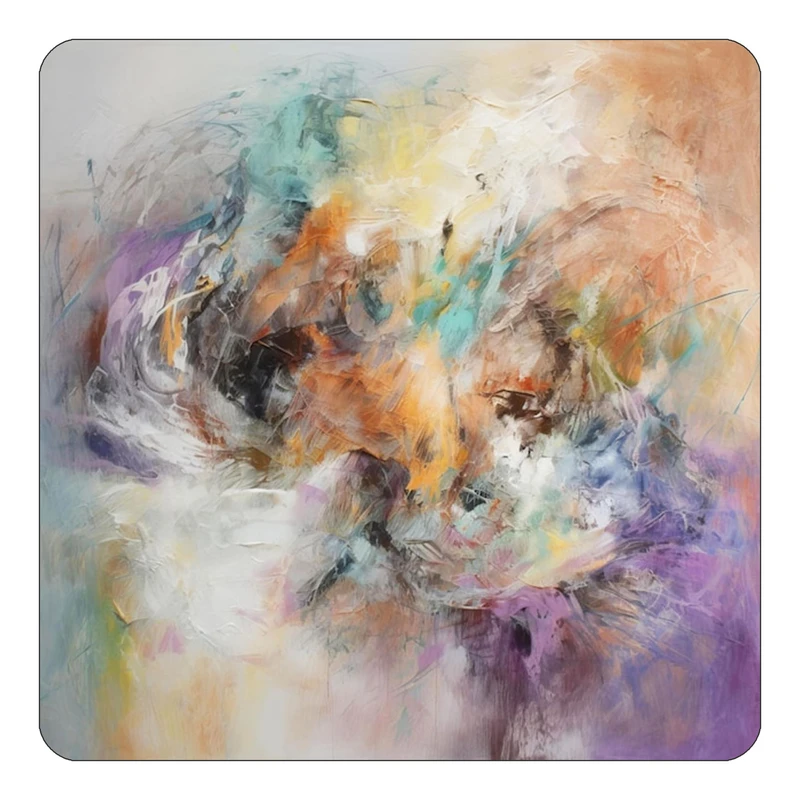 مگنت کاکتی طرح نقاشی رنگ روغن مدل mp70600