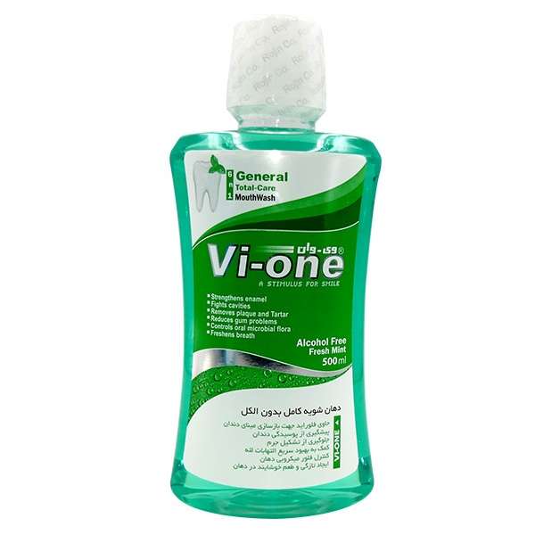 دهان شویه وی وان مدل General Fresh Mint حجم 500 میلی لیتر دهان شویه وی وان مدل General Fresh Mint حجم 500 میلی لیتر