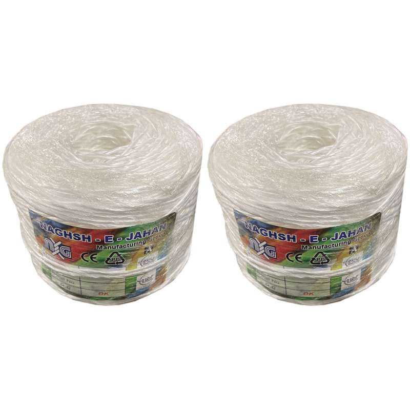 نخ بسته بندی نقش جهان مدل تابیده K300 بسته 2 عددی