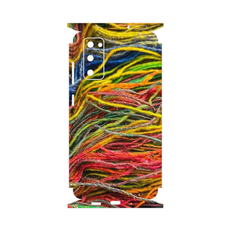 برچسب پوششی ماهوت مدل Fabric Texture 9-FullSkin مناسب برای گوشی موبایل سامسونگ Galaxy S20 FE